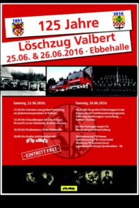 125-jähriges Feuerwehrfest - Valbert (NRW)